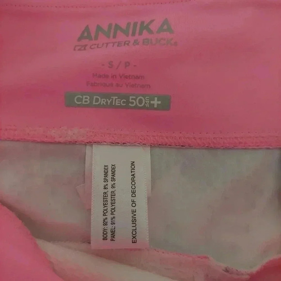 ANNIKA CUTTER & BUCK Priwild serpentine GOLF SKIRT Womens Size S EUC - Picture 6 of 7